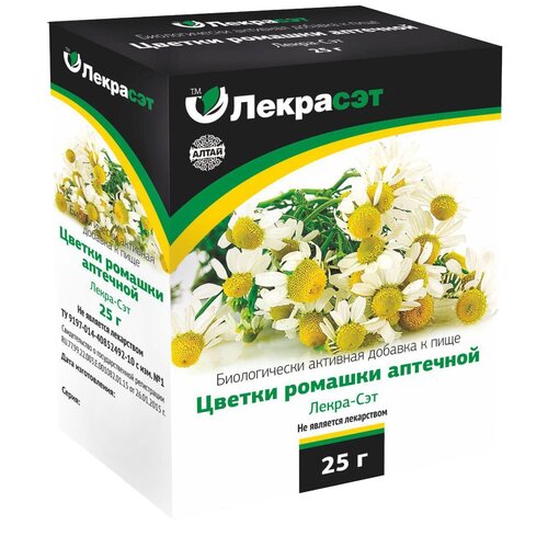 Лекра-СЭТ цветы Ромашка аптечная, 25 г