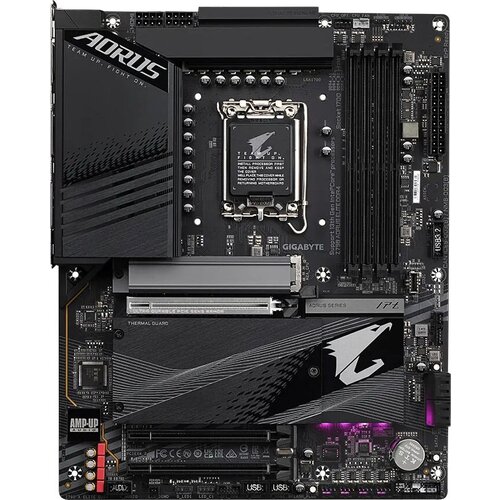 Материнская плата Gigabyte Z790 AORUS ELITE DDR4 Soc-1700 Intel Z790 4xDDR4 ATX AC97 8ch71 25Gg RAIDHDMI 3829800₽