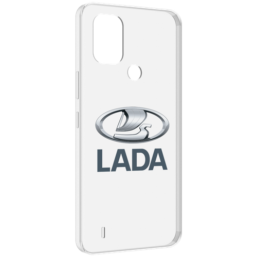Чехол MyPads Lada-ваз-4 мужской для Nokia C31 задняя-панель-накладка-бампер