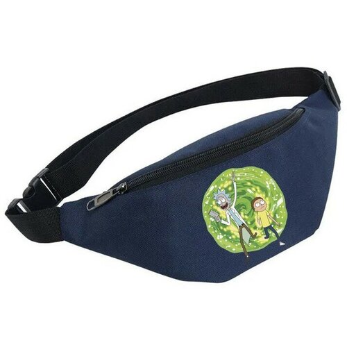 фото Сумка поясная noname, синий