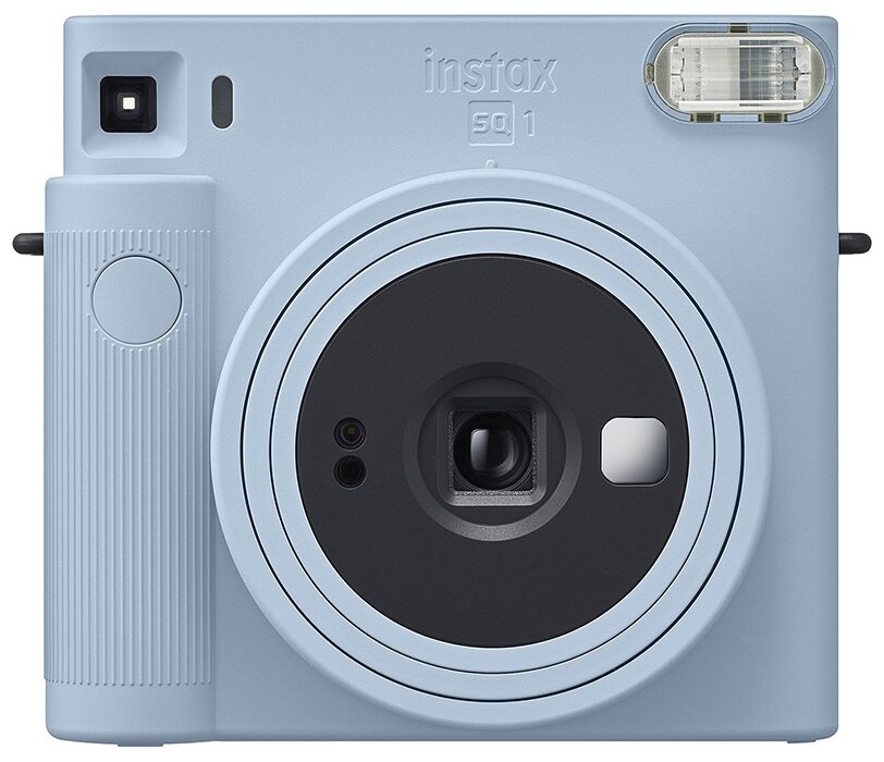 Фотоаппарат моментальной печати Fujifilm Instax Square SQ1, печать снимка 62x62 мм, голубой ледник