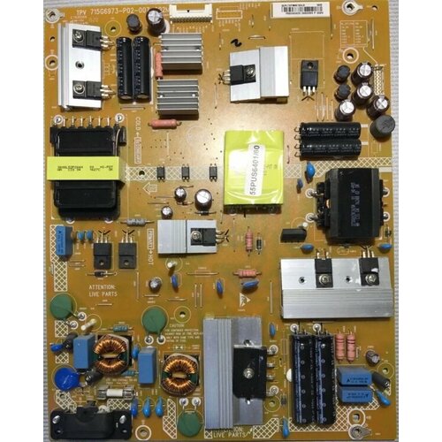 Блок питания 715G6973-P02-007-002M для Philips 55PUS640160 55PUT640060 5000₽