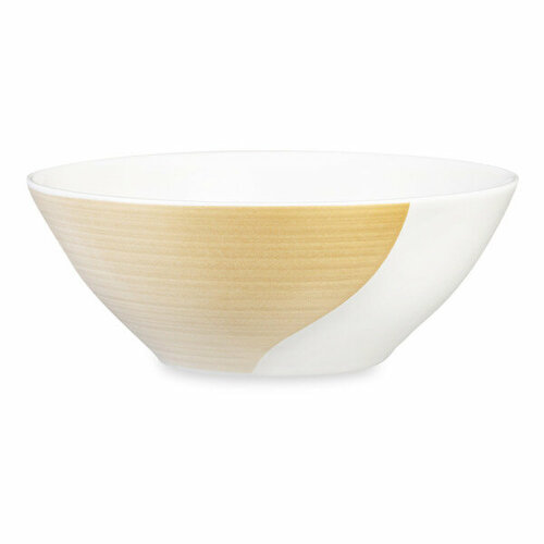 Салатник порционный Narumi Золотой жемчуг 14 см, фарфор костяной