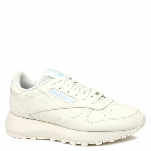 кроссовки reebok classic classic lthr vegan unisex footwear white classic cobalt Кроссовки Reebok Reebok CLASSIC LEATHER SP VEGAN, размер 35, бежевый