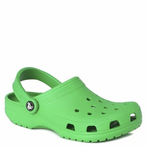 фото Шлепанцы crocs, размер 37/38, зеленый