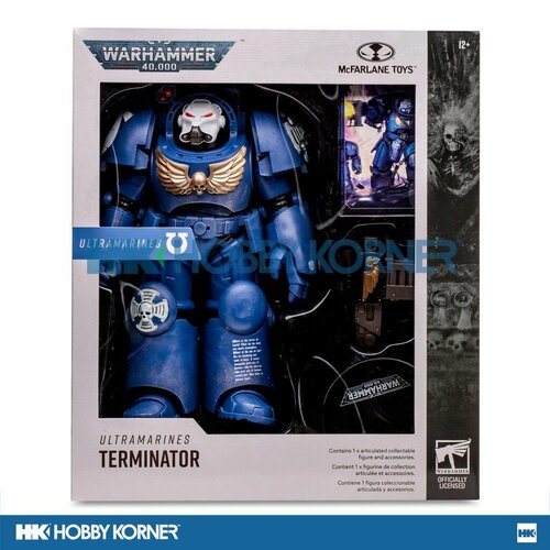 Фигурка Warhammer 40,000 Ultramarine Терминатор MF11217 фигурка warhammer 40 000 – ork meganob with shoota megafig 23 см