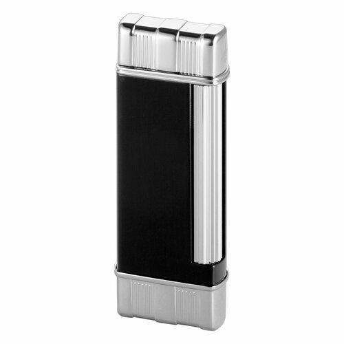 зажигалка газовая colibri of london jazz black Зажигалка газовая Colibri OF LONDON Regal Black Lacquer w & Chrome