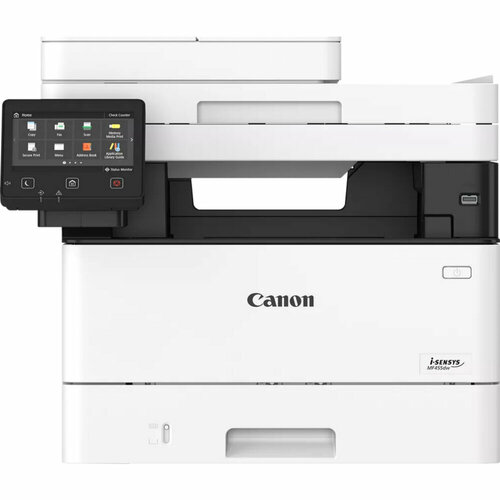 МФУ лазерный Canon i-SENSYS MF455dw (A4, принтер/копир/сканер/факс, 1200dpi, 38ppm, 1Gb, DADF50, Duplex, WiFi, Lan, USB) (5161C016) мфу лазерный canon i sensys mf3010 а4 принтер сканер копир 1200x600dpi 18ppm 64mb usb 2шт картриджа 725 5252b034