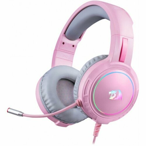 Гарнитура Redragon Mento RGB 35мм розовые 256200₽