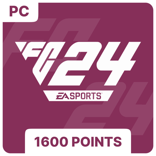 Карта пополнения FC24 (PC/Origin/EA App) Любой регион - 1600 Points