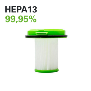 Два HEPA фильтра для пылесоса Greenworks 2950707