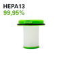 Два HEPA фильтра для пылесоса Greenworks 2950707