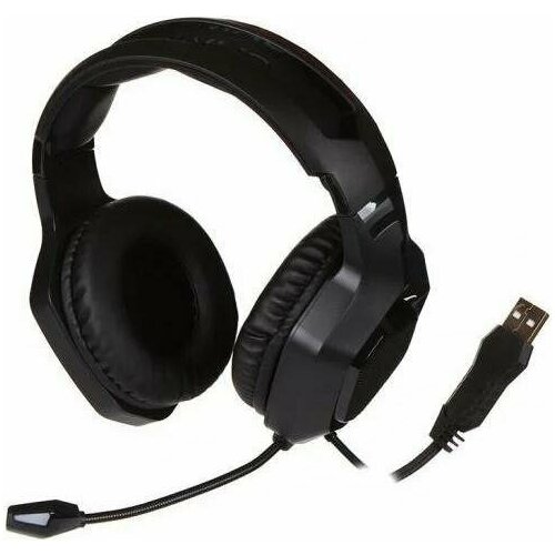 Perfeo игровая гарнитура THRAEX черная 22 м USB вирт звук 71 LED подсветка 270900₽