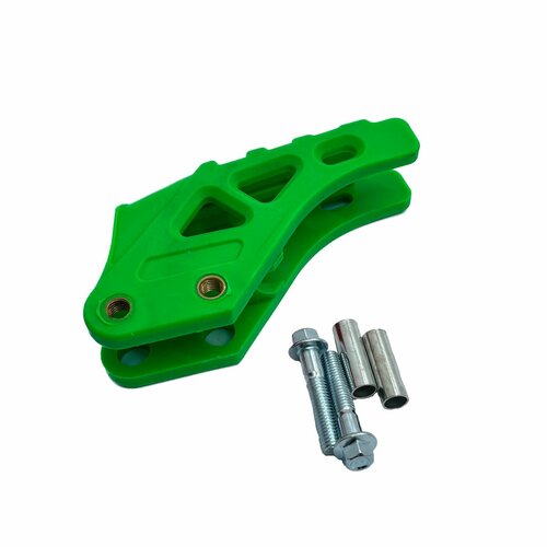 Успокоитель цепи (ловушка) для питбайка универсальная зеленая SM-PARTS