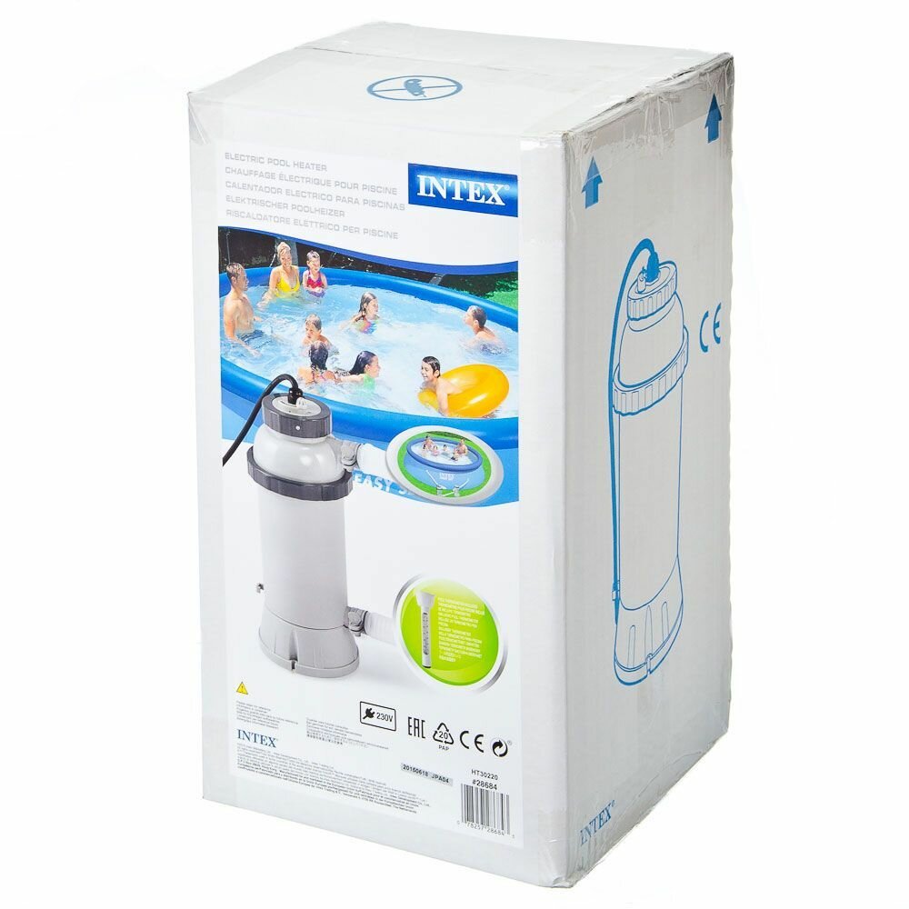 Проточный водонагреватель для бассейна до 457см 220V, "INTEX" — фото 1