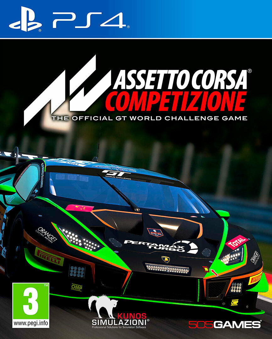 Игра для PlayStation 4 Assetto Corsa Competizione РУС СУБ Новый