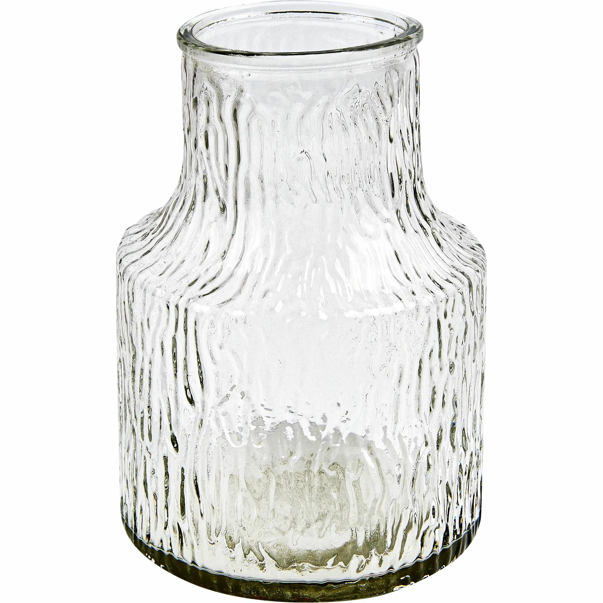 Ваза LIKE IT Стеклянная для цветов Высота : 200 мм