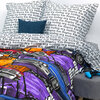 Фото #17 Постельное белье 1,5 спальное / Комплект постельного белья 1,5-спальный Galtex Компаньон бязь/ ГТА GTA разноцветный Лос Анджелес б/з