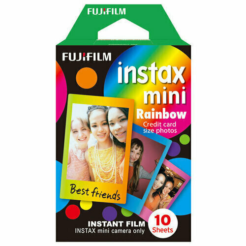 Фотопленка Fujifilm Instax Mini Rainbow WW 1 разноцветный