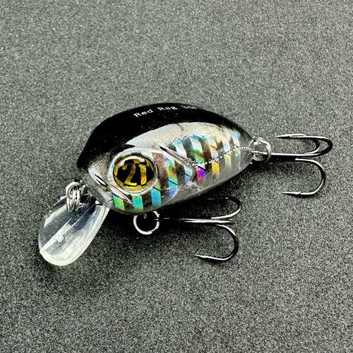 Воблер крэнк Фэт RED RAG 36F-SR на голавль, берш, жерех, щуку, окунь, голавль