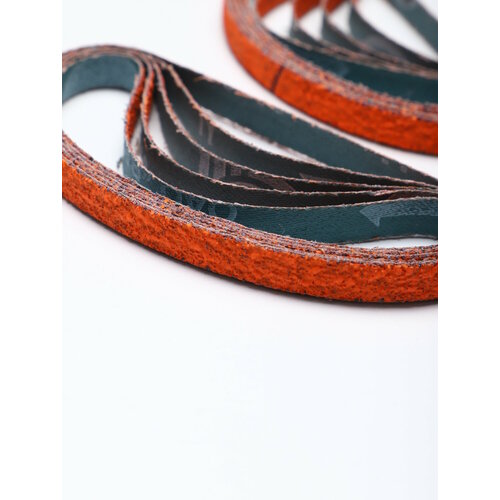 Лента шлифовальная керамика 10*330 Р80 набор 10шт