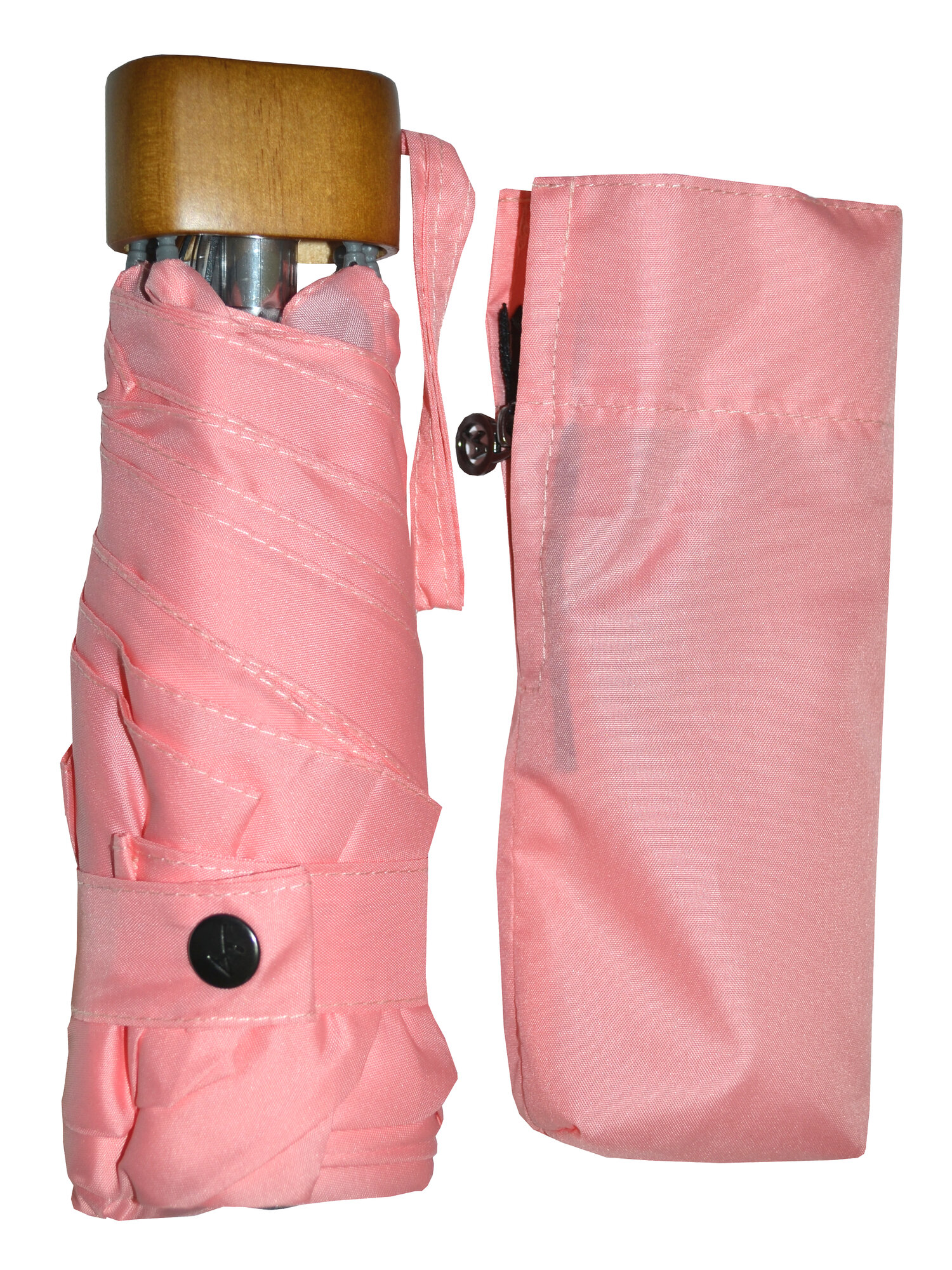 Мини-зонт Ame Yoke, светло-розовый — фото 1