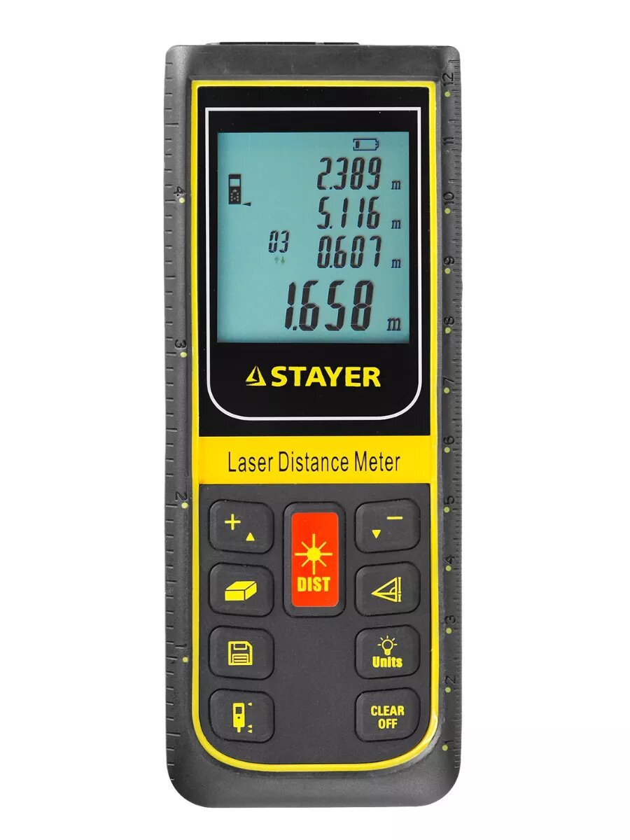 фото Лазерный дальномер STAYER LDM-60 34957_Z01