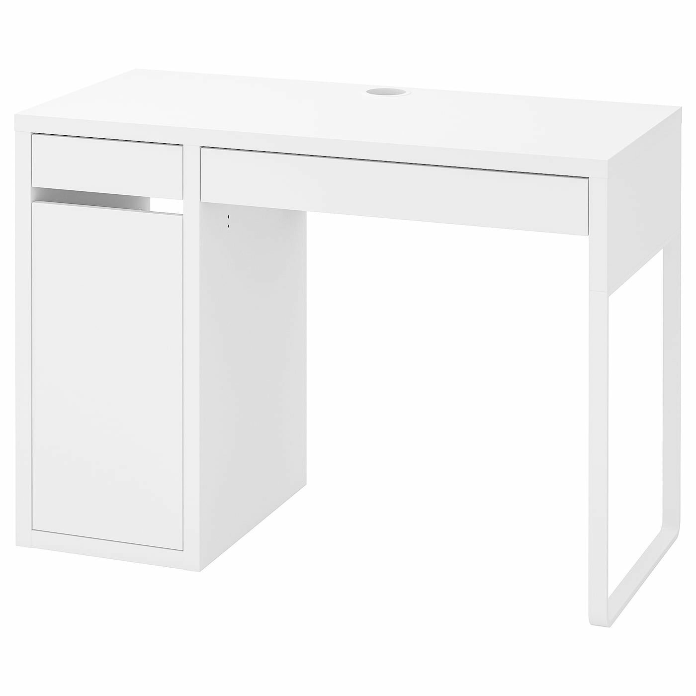 MICKE Письменный стол IKEA, белый 105x50 см (00373919)