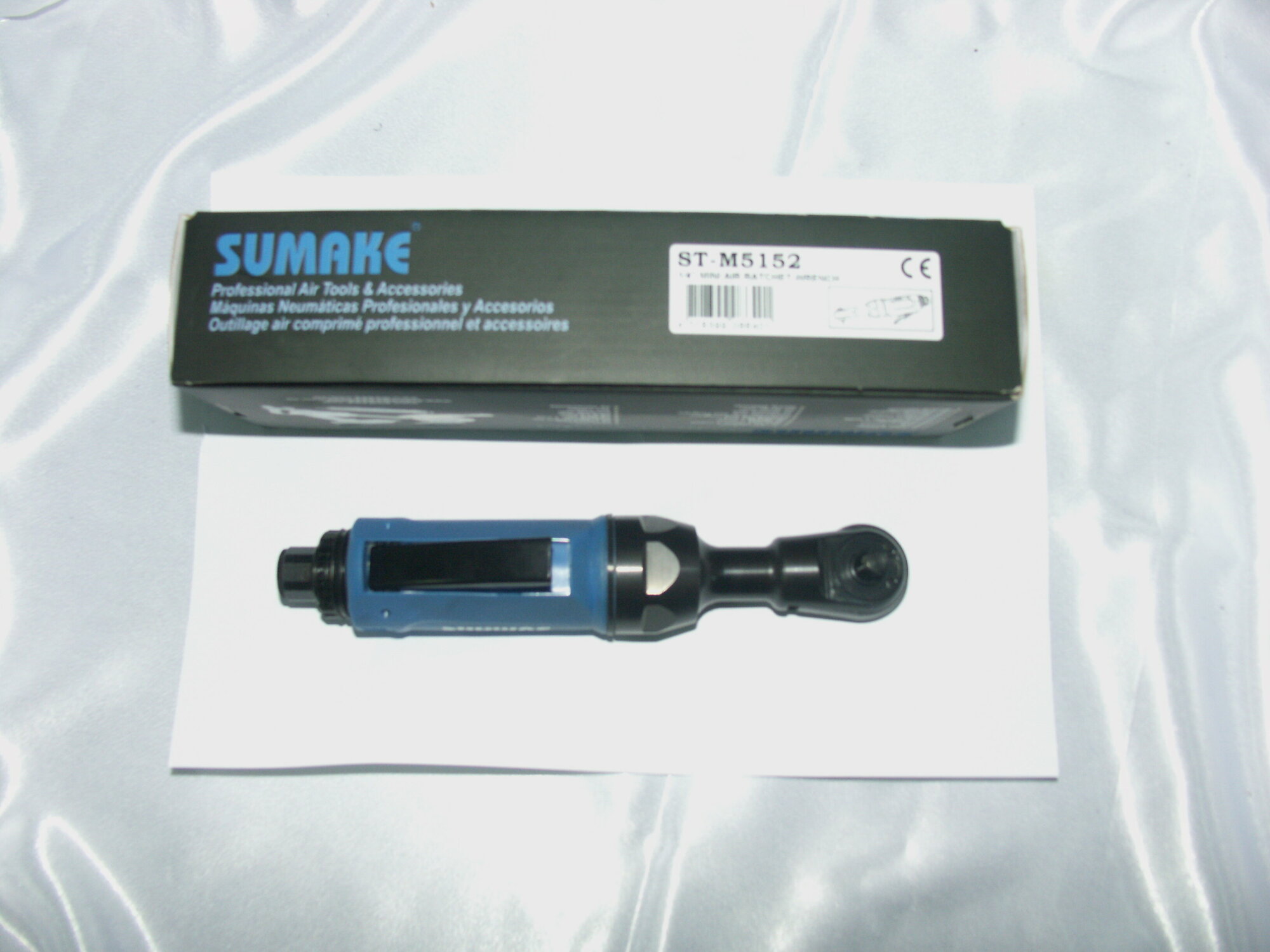 Изображение 1/4 Пневмо Трещотка (34Нм) 79л/мин. SUMAKE ST-M5152