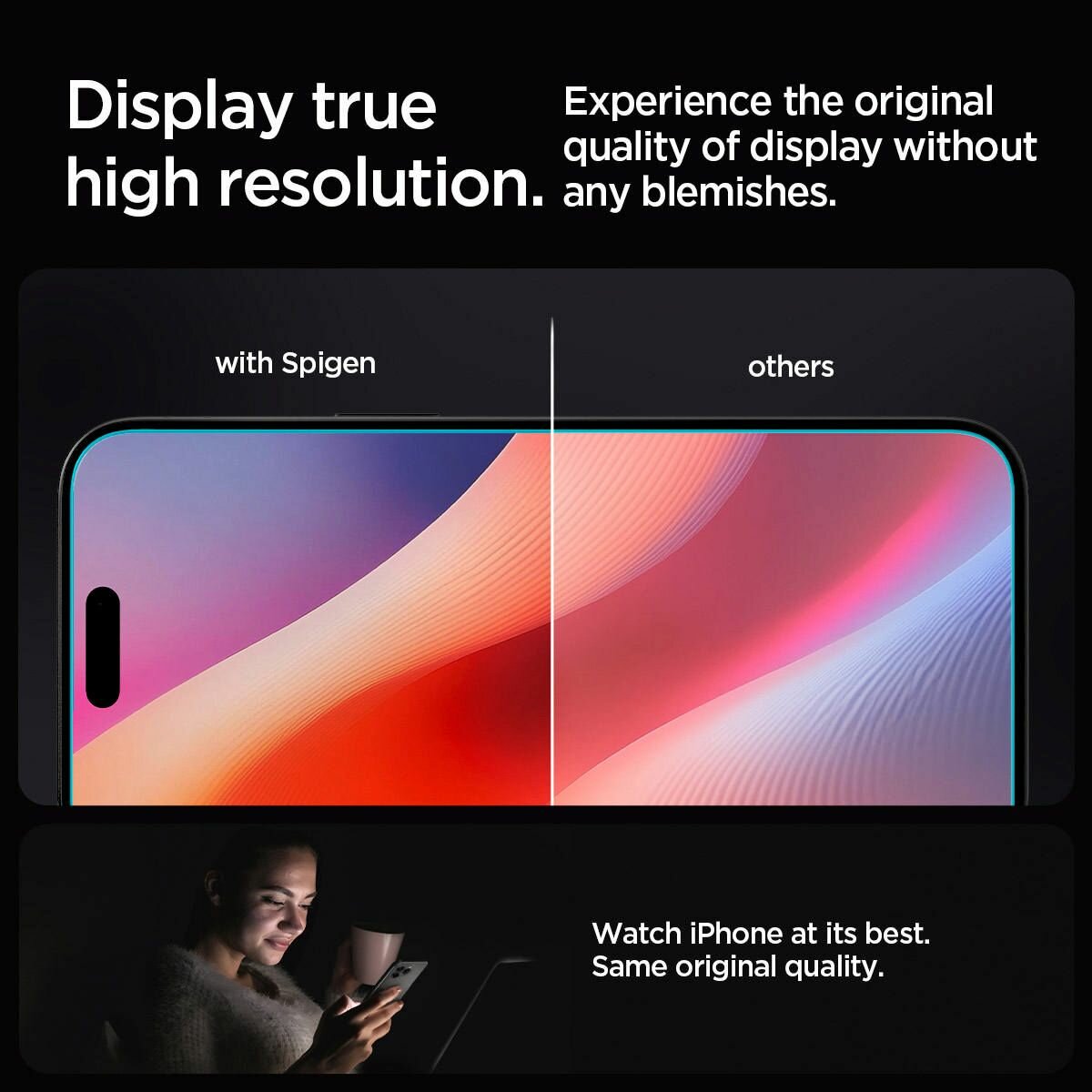 Защитное стекло SPIGEN для iPhone 16 Pro Max Glas.tR EZ Fit 2 шт Прозрачный AGL07907 — фото 1
