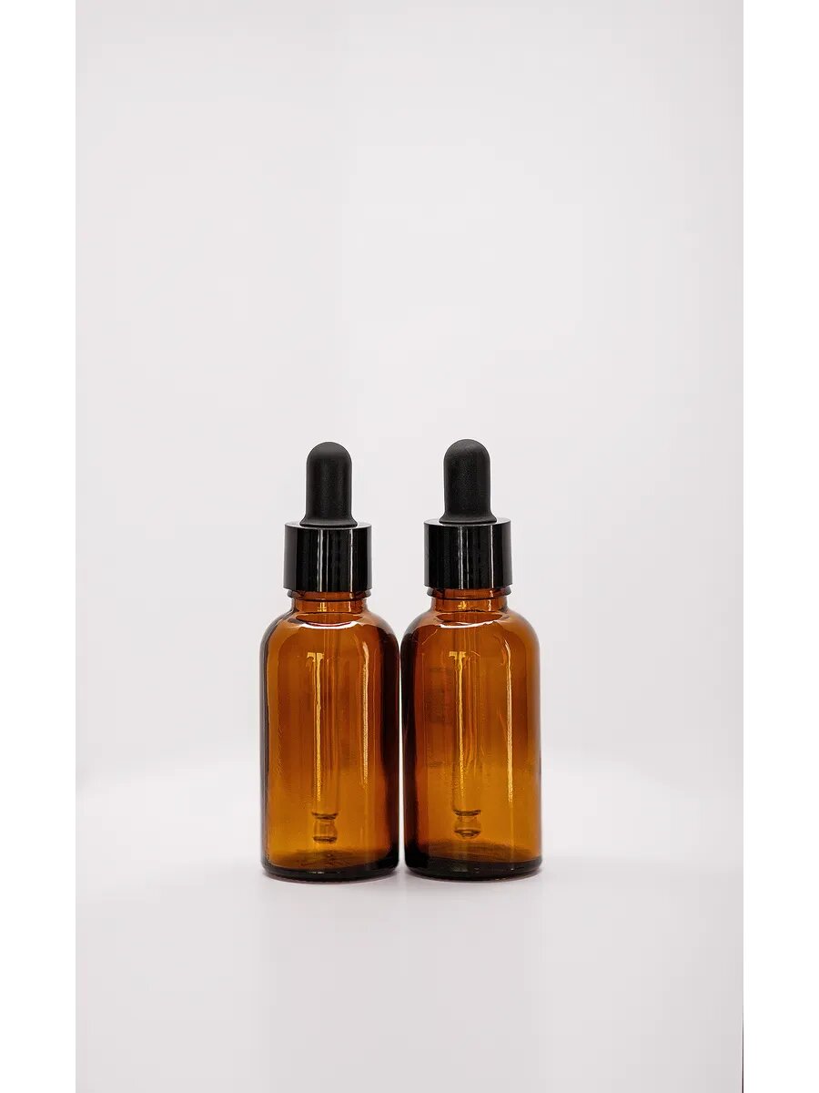 Флаконы стеклянные 30 мл с пипеткой — фото 1