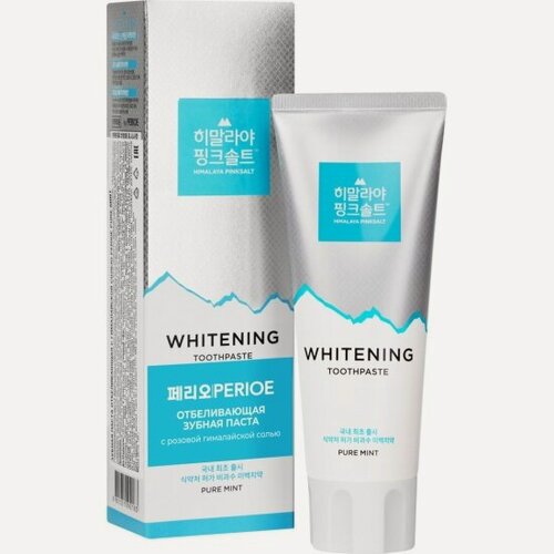 Изображение товара Зубная паста Perioe Himalaya Pink Salt Pure mint отбеливающая, прохладная мята, 100 г