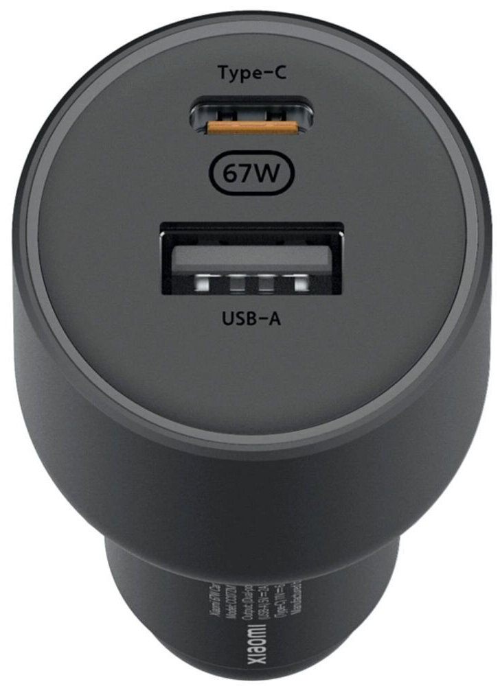 Автомобильное зарядное устройство Xiaomi 67W Car Charger черный: тест скорости зарядки двух устройств