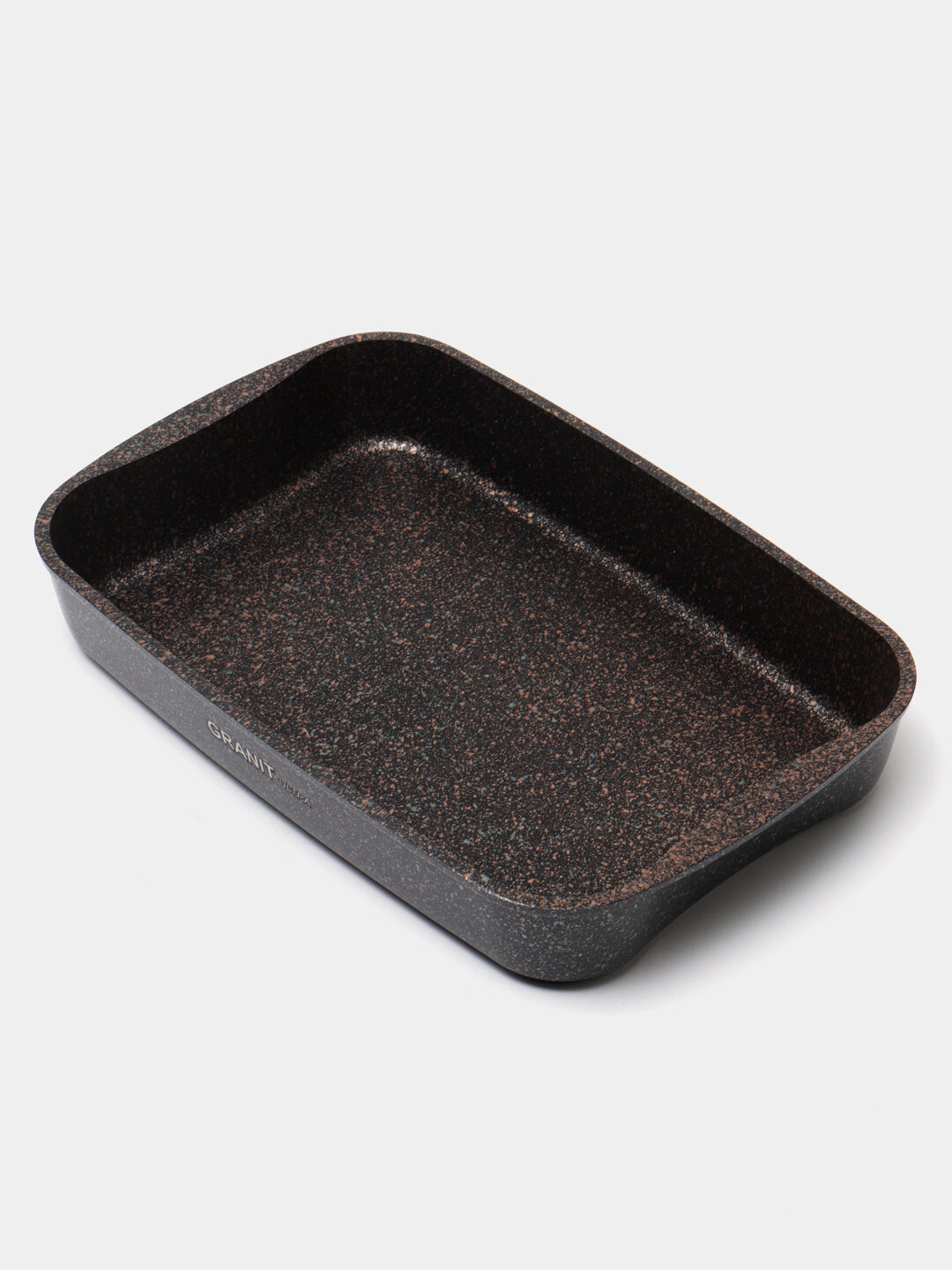 Противень Kukmara "Granit Ultra", литой алюминий, антипригарное покрытие, для духовки, черный — фото 1