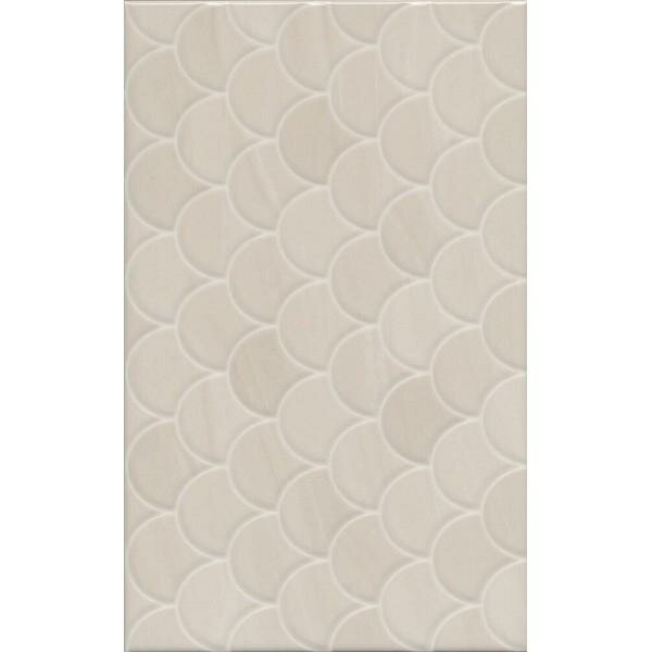 Керамическая плитка Kerama Marazzi Сияние 6375 25x40 Структурированная Глянцевая Бежевый