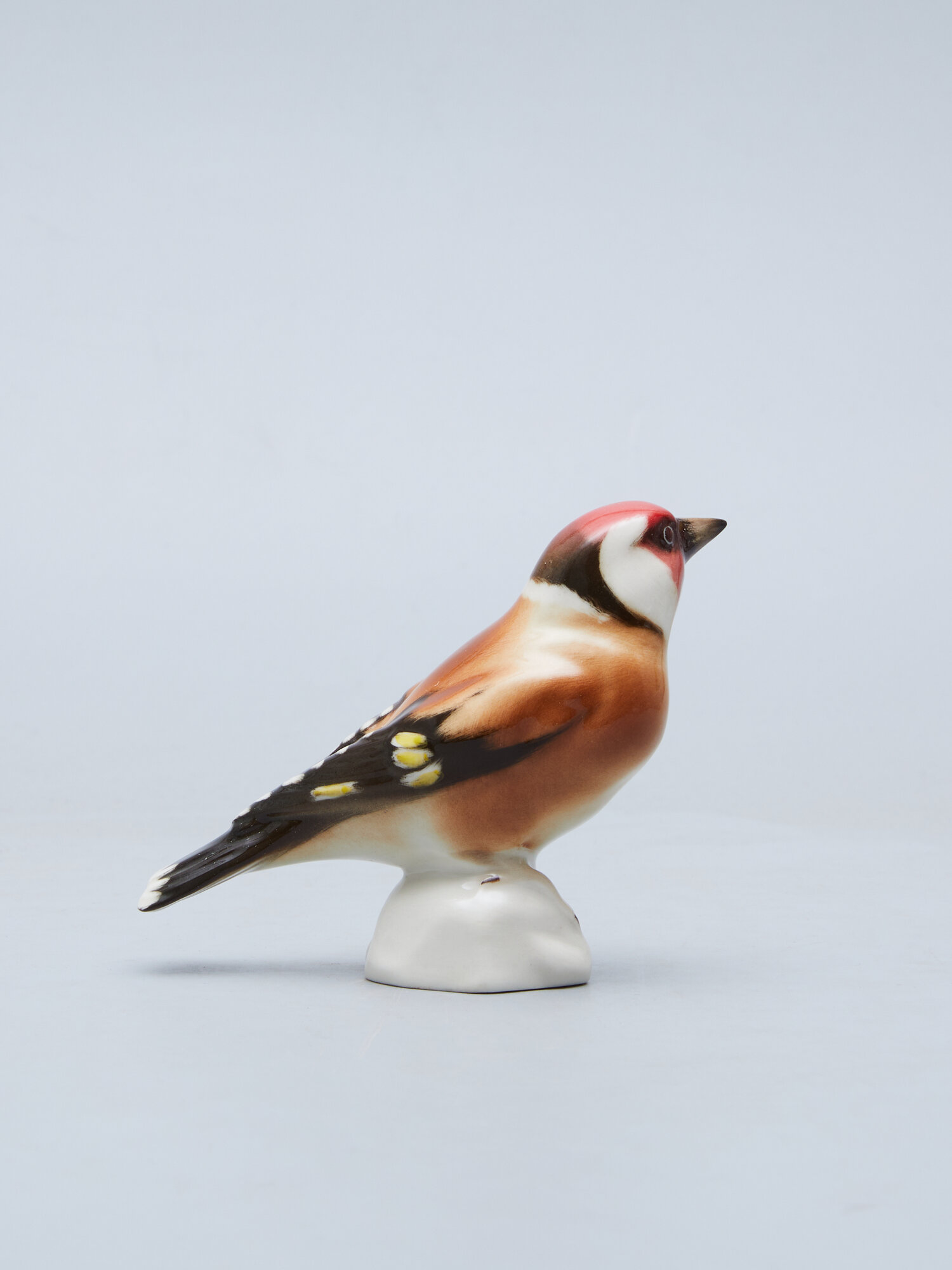 Статуэтка "Щегол черноголовый" Императорский фарфоровый завод — фото 1