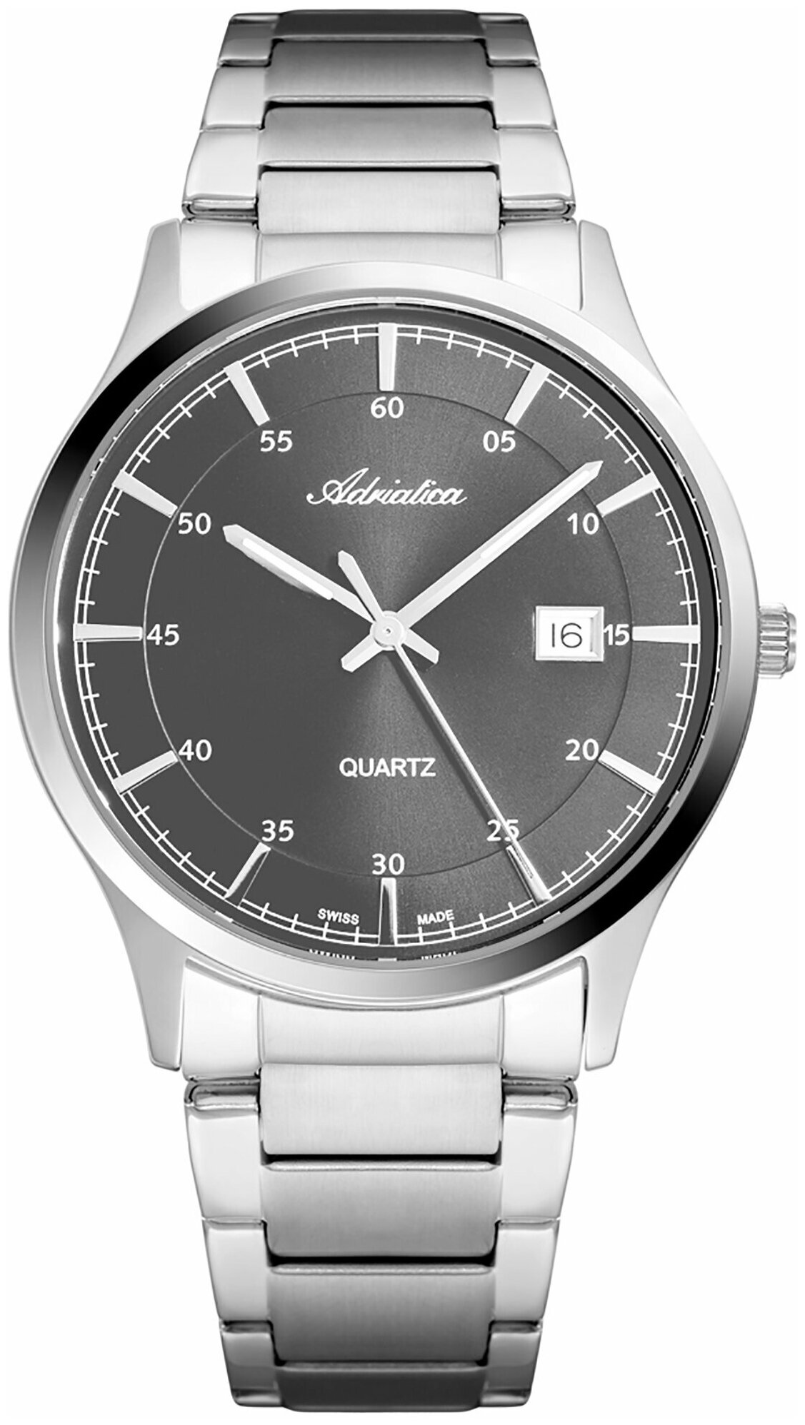 Швейцарские часы наручные мужские Adriatica A8302.5116Q