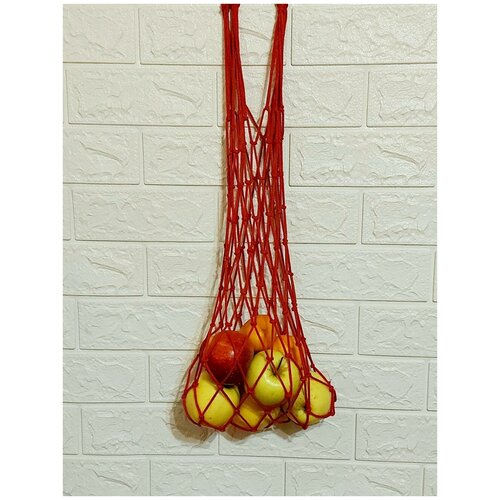 Авоська красная 6 л.