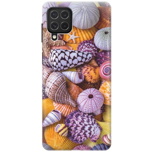 фото Чехол - накладка artcolor для samsung galaxy m62 с принтом "разноцветные ракушки" re:pa