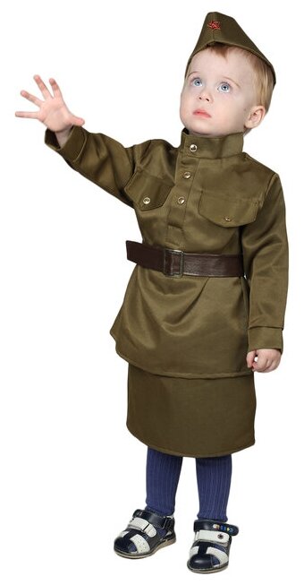 Бока С Детская военная форма Солдаточка малютка, рост 82-92 см 2428