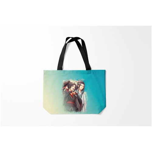 фото Сумка-шоппер / 46х35 см / аниме / магистр дьявольского культа дъявольского burnettie