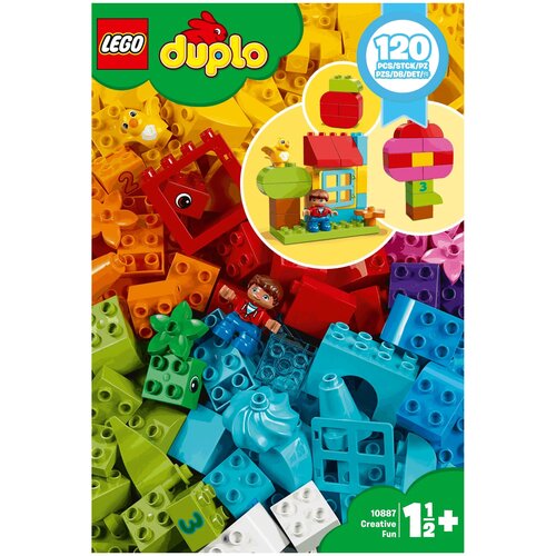 LEGO Duplo 10887 Brick Box Красочное веселое строительство