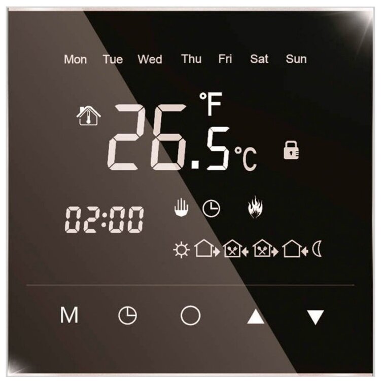 Терморегулятор IQWATT Iq Thermostat Black Diamond черный