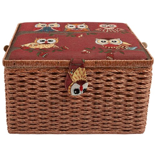 Gamma SBJ-013 шкатулка для швейных принадлежностей 315 х 315 х 19 см Совы 12493₽