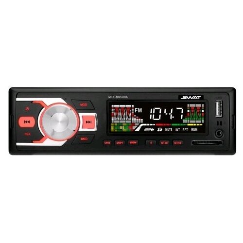 фото Ресивер- usb swat mex-1025uba 4x50вт mp3, usb, sd, 2rca