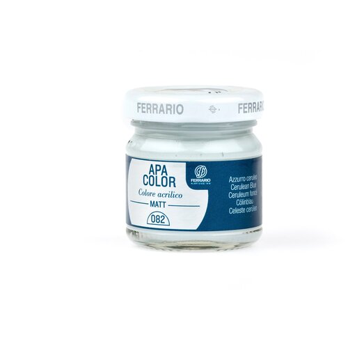 Акрил Ferrario Apa Color 40 мл № 82 церулеум голубой