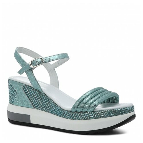 фото Босоножки nero giardini e012652d голубой, размер 37