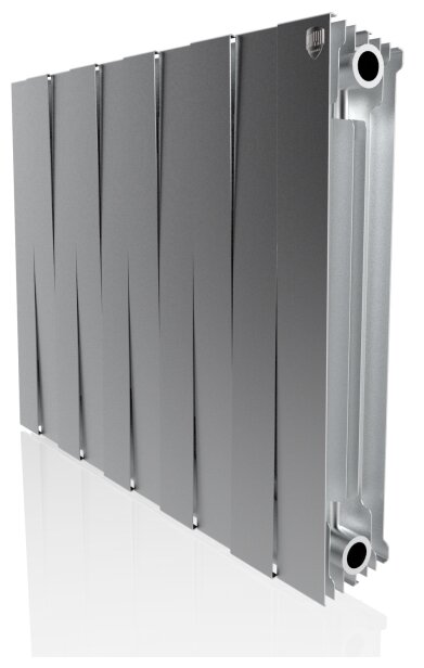 Радиатор секционный Royal Thermo PianoForte 500, кол-во секций: 10, 11.7 м2, 1170 Вт, 800 мм.