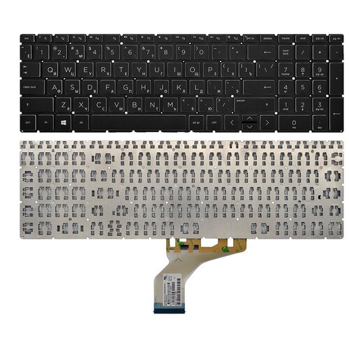 Клавиатура для ноутбука HP Pavilion Gaming 15-dk черная