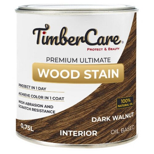 TimberCare Wood Stain тонирующее масло высокой прочности (Clear Tint base Прозрачное масло + База С для колеровки)